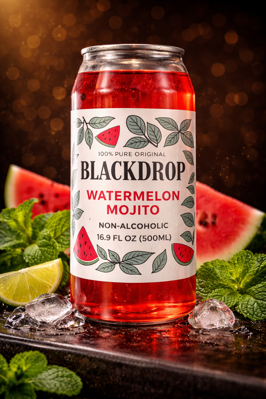 BlackDrop Watermelon Mojito – Premium Refreshment